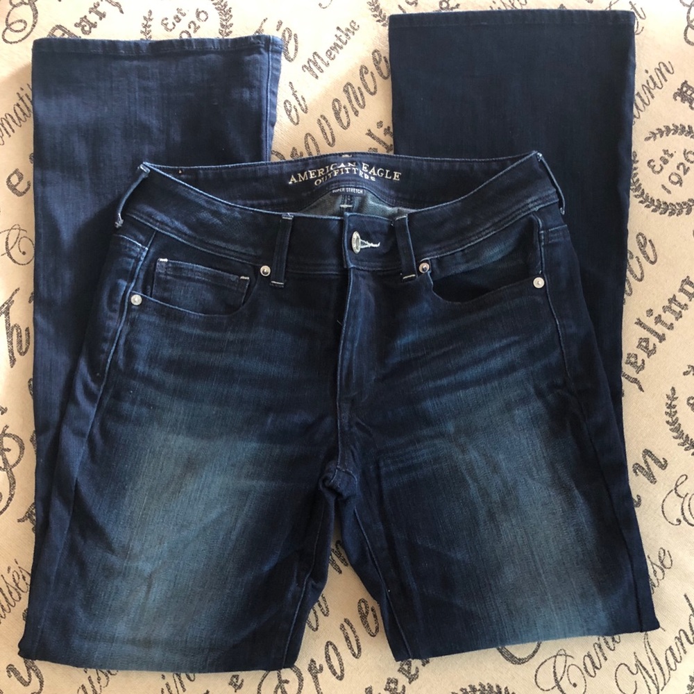 American Eagle Kick Boot Dark Wash Women’s Jeans